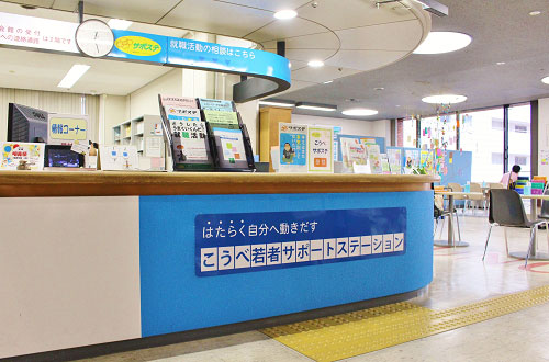受付コーナー